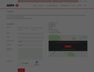 support.agfa.com screenshot