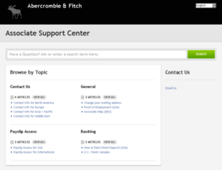 support.anfcorp.com screenshot