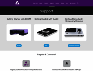 support.apogeedigital.com screenshot