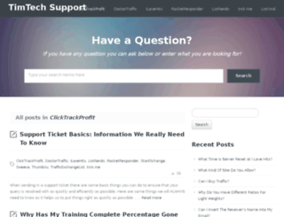 support.clicktrackprofit.com screenshot