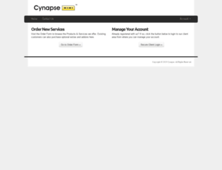 support.cynapse.com screenshot