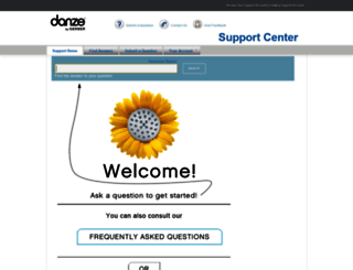 support.danze.com screenshot
