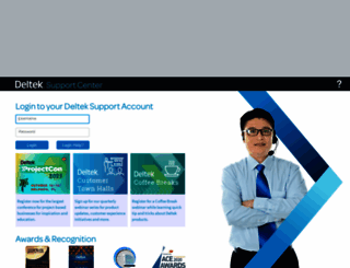 support.deltek.com screenshot