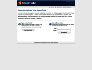 support.driverturbo.com screenshot