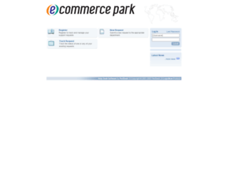 support.e-commercepark.com screenshot