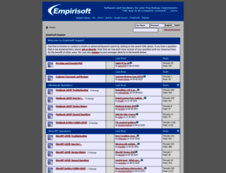 support.empirisoft.com screenshot