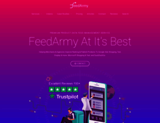 support.feedarmy.com screenshot