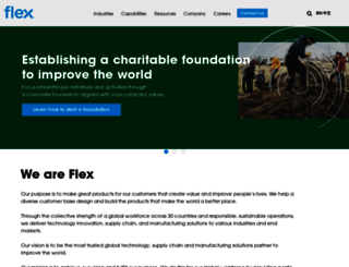 support.flex.com screenshot