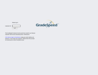 support.gradespeed.net screenshot