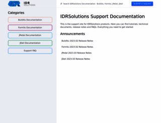 support.idrsolutions.com screenshot