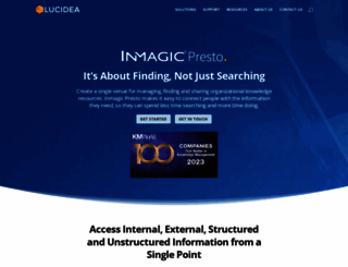 support.inmagic.com screenshot