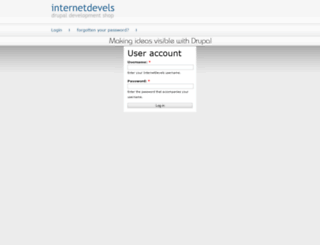 support.internetdevels.com screenshot