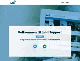 support.jubii.dk screenshot