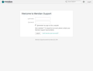 support.meridianksi.com screenshot
