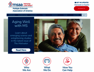support.mymsaa.org screenshot