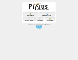 support.pixius.com screenshot