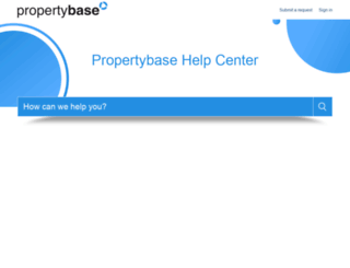 support.propertybase.com screenshot