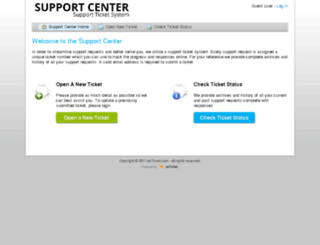 support.rapidfileshare.net screenshot