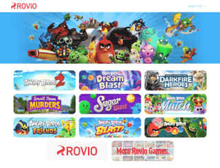 support.rovio.com screenshot