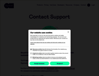 support.signicat.com screenshot