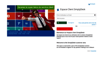 support.simplydesk.com screenshot