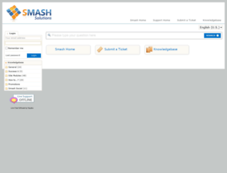 support.smashsolutions.com screenshot