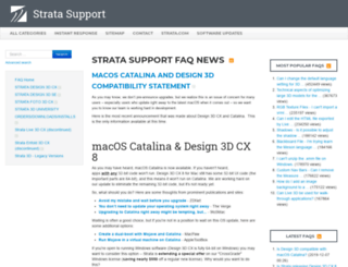 support.strata.com screenshot