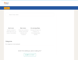support.theregistrationsystem.com screenshot
