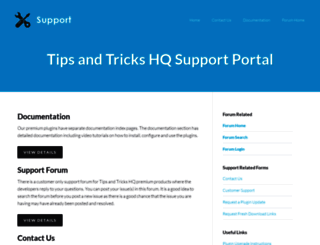 support.tipsandtricks-hq.com screenshot