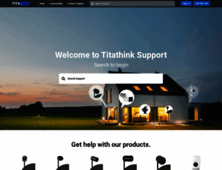 support.titathink.com screenshot