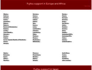 support.ts.fujitsu.com screenshot