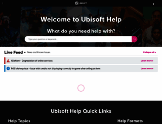support.ubisoft.com screenshot