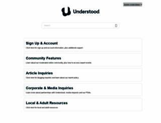 support.understood.org screenshot