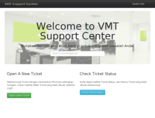support.vmt.co.id screenshot