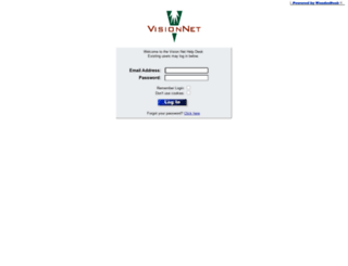 support.vnet-inc.com screenshot