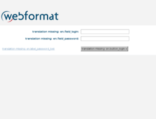 support.webformat.com screenshot
