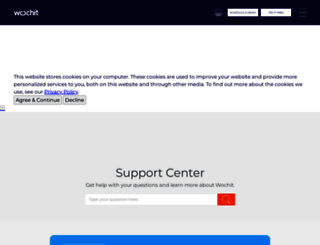 support.wochit.com screenshot