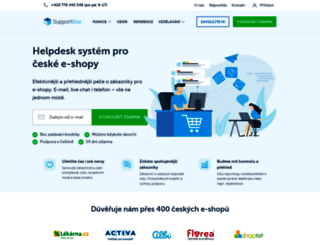 supportbox.cz screenshot