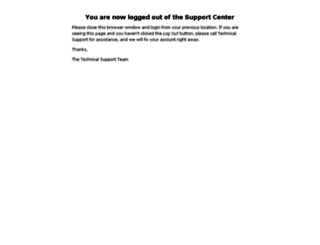 supportcenter.custhelp.com screenshot