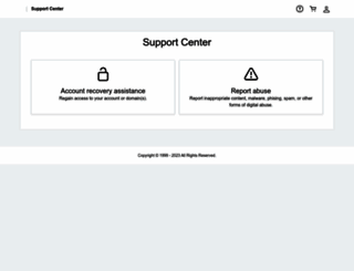 supportcenter.secureserver.net screenshot