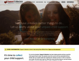 supportcollectors.com screenshot
