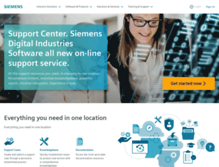 supportnet.mentor.com screenshot
