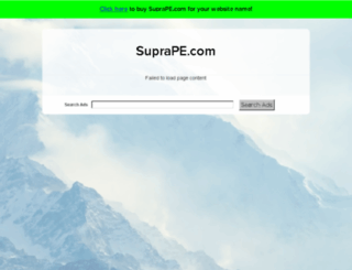 suprape.com screenshot
