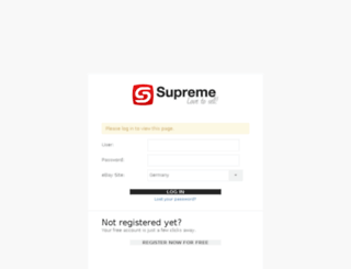 supreme-manager.com screenshot