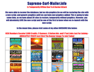 supreme-surf-mailer.info screenshot