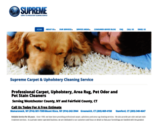 supremecarpetcleaner.com screenshot
