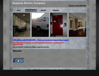 supremeelectriccompany.com screenshot