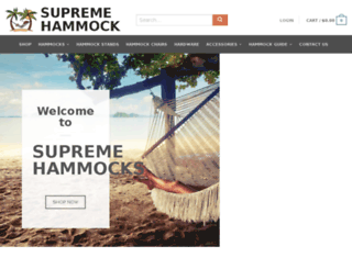 supremehammocks.com screenshot