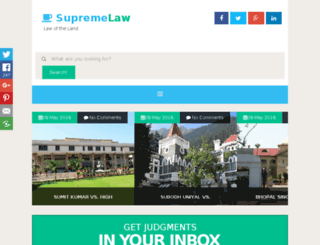 supremelaw.in screenshot