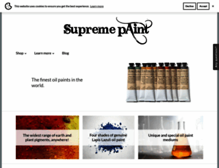 supremepaint.co.uk screenshot